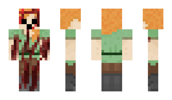 Minecraft skin Warriror