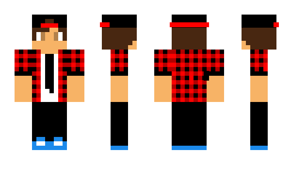 Minecraft skin ItzVedo