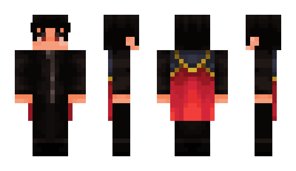 Minecraft skin BlackChihiro