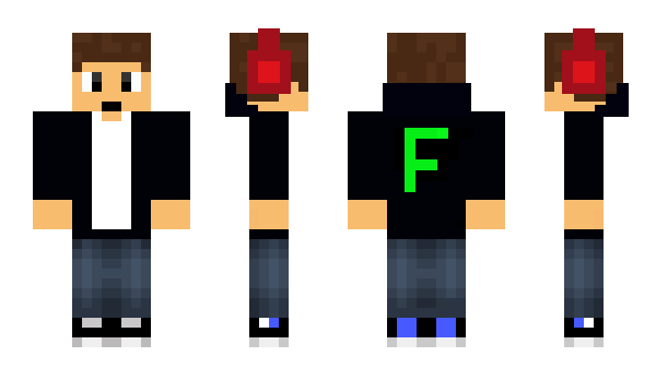 Minecraft скин по нику Fegojo