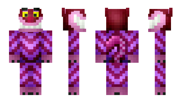 Minecraft skin Purpleflower