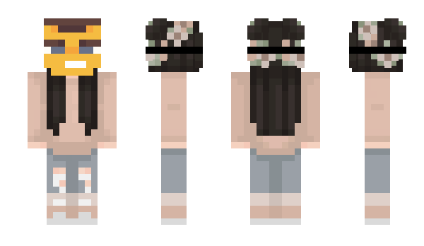 Minecraft skin Huskygame