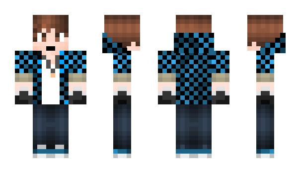 Minecraft skin Bajan_Blue