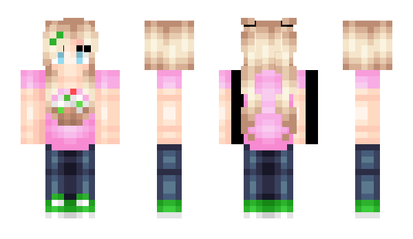 Minecraft skin sakuragirl