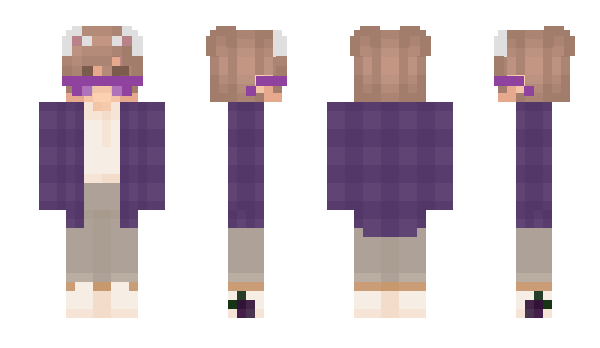 Minecraft skin _PurpleBeyond_