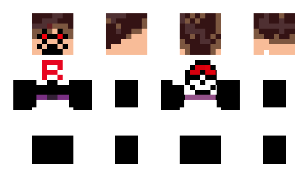 Minecraft skin Simbiote