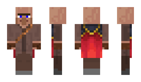 Minecraft skin DoppelRR