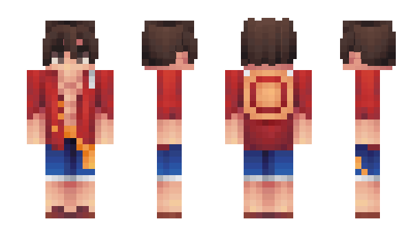 Minecraft skin ascreen