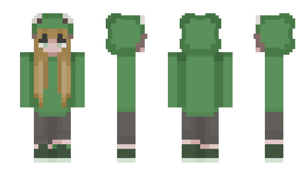 Minecraft skin GreenDiamond