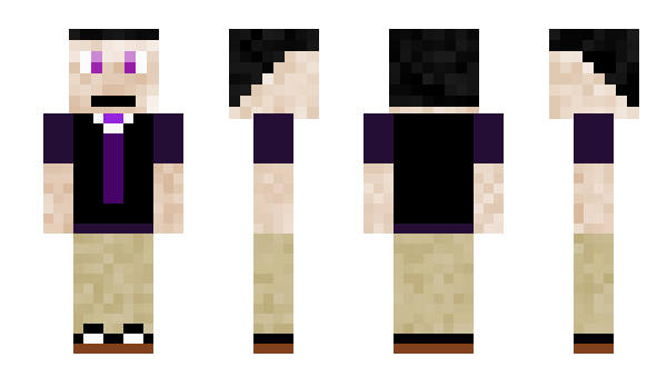 Minecraft skin PurpleFol