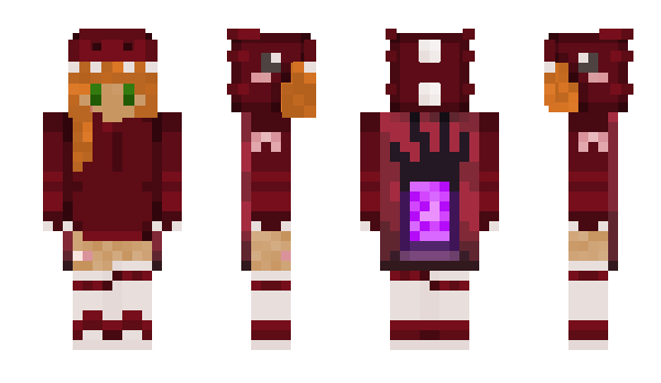 Minecraft скін по ніку DeadlyCrimson