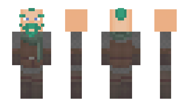 Minecraft skin CasTheShrub