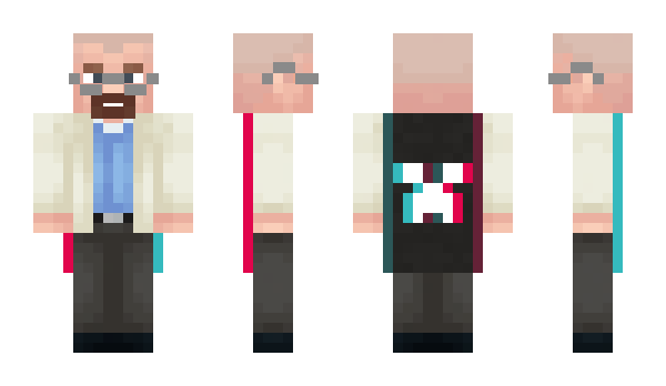 Minecraft skin WWalterWhite