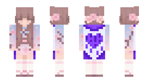 Minecraft skin Sakurazi