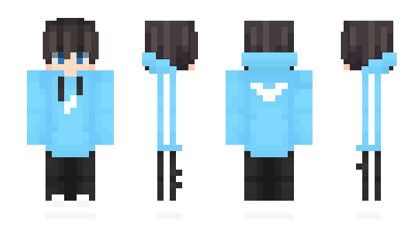 Minecraft скин по нику Itzz_Bluidzik
