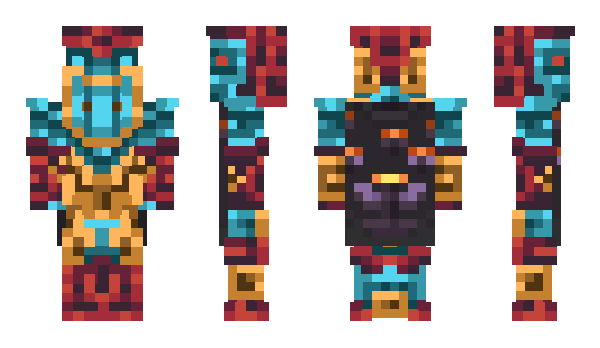 Minecraft skin Leaky_T1ki