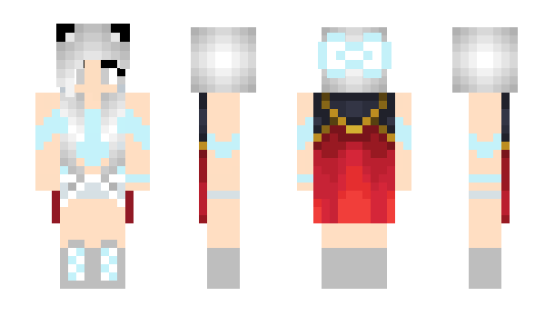 Minecraft skin SGMKitsune