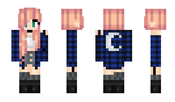 Minecraft скин по нику Victoria_Fur