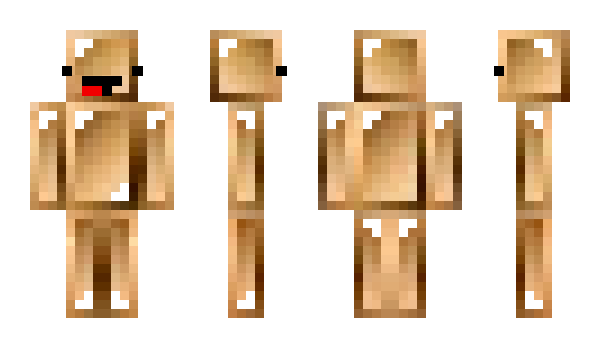 Minecraft skin Kazeka