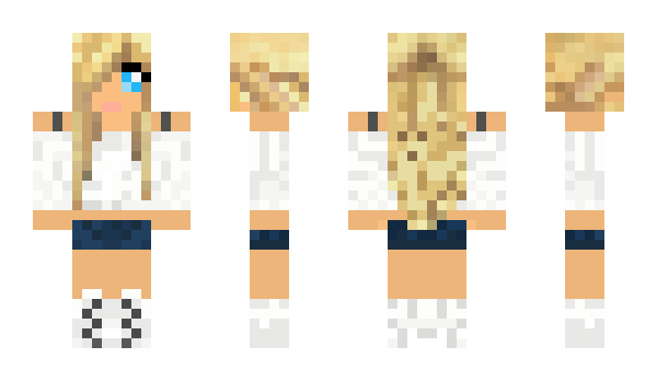 Minecraft skin Crazy_G1rl