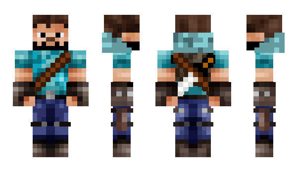 Minecraft skin Trucky