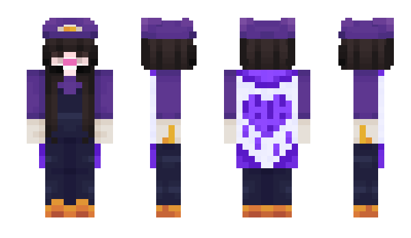 Minecraft skin Qezu