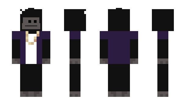 Minecraft skin TurboFingers