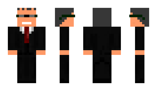 Minecraft skin Zielsko