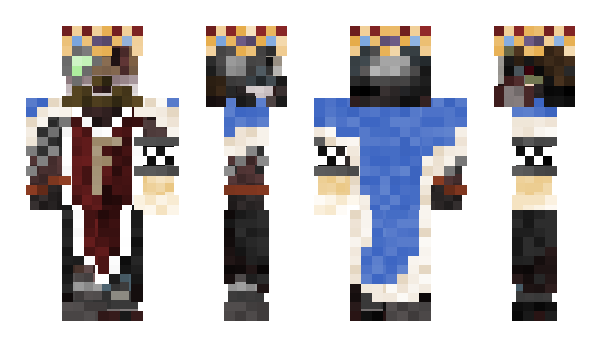 Minecraft skin King_Fotrik_III