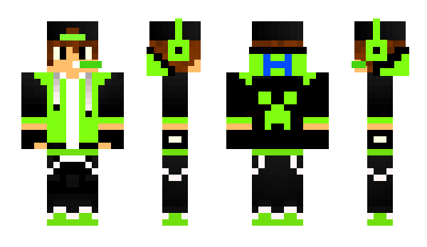Minecraft скін по ніку ZekiHG