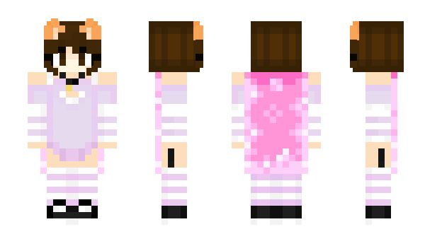 Minecraft skin JustThalia