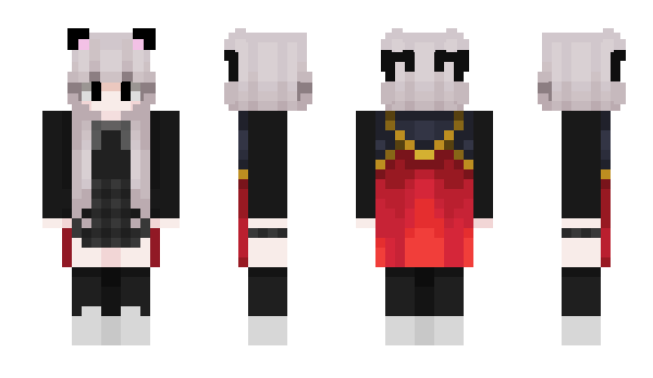 Minecraft skin snow_in_summer