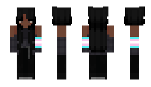 Minecraft skin scribblicious