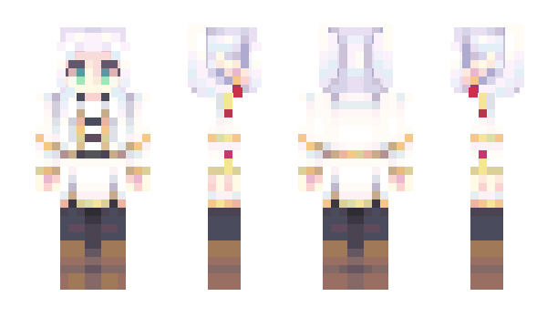 Minecraft skin Hinami
