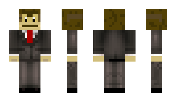 Minecraft скін по ніку DarkMonkey