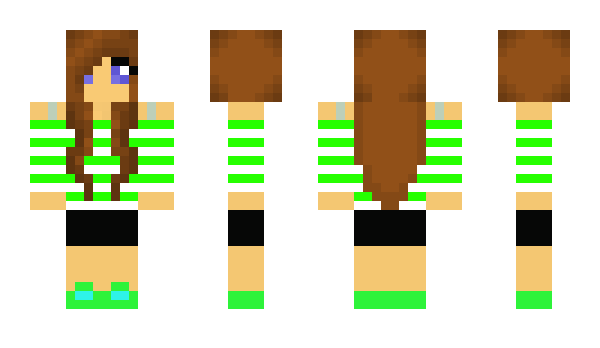 Minecraft skin Rach2000