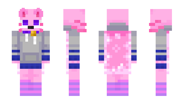 Minecraft skin raphaxolotlz
