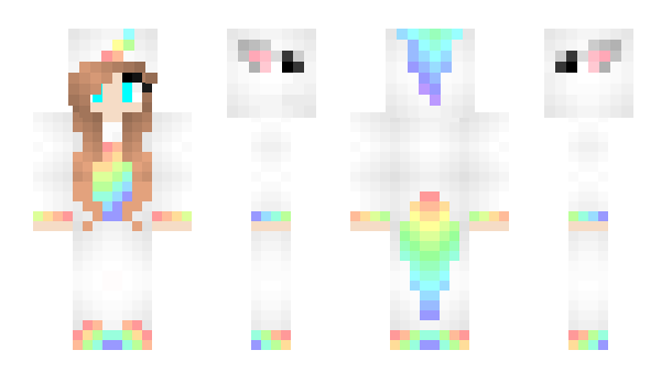 Minecraft skin unicornfartpow