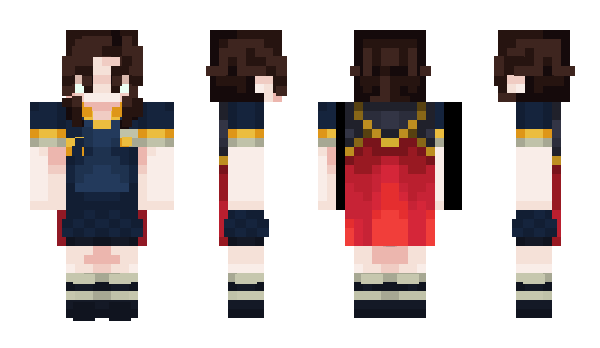 Minecraft skin ShaunaStrapman