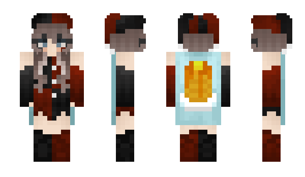 Minecraft skin hauntedolls
