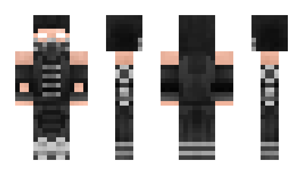 Minecraft skin Hiverouge