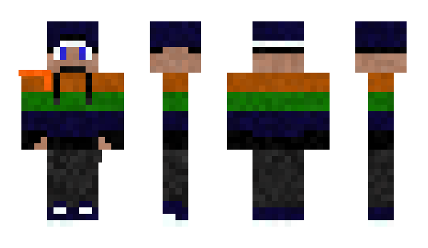 Minecraft skin Omega007