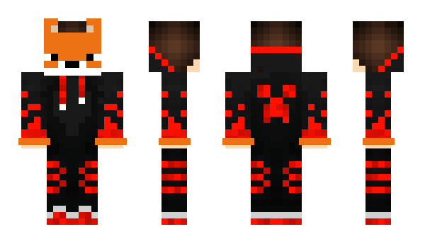 Minecraft скін по ніку FoxYou55