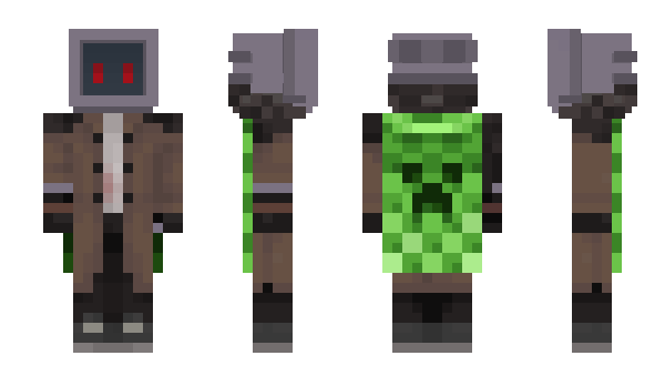 Minecraft skin Aaronsis