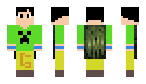 Minecraft skin GroonMC