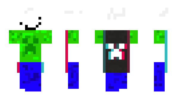 Minecraft skin petrolikk