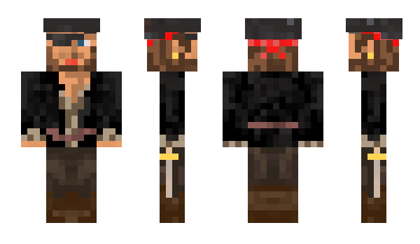 Minecraft skin Colonel_Patches