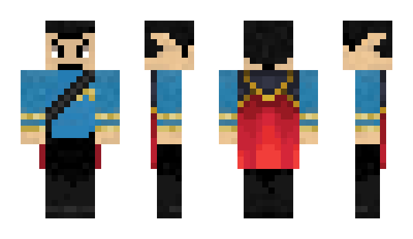 Minecraft skin konglong