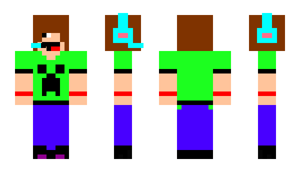 Minecraft скин по нику Slappi