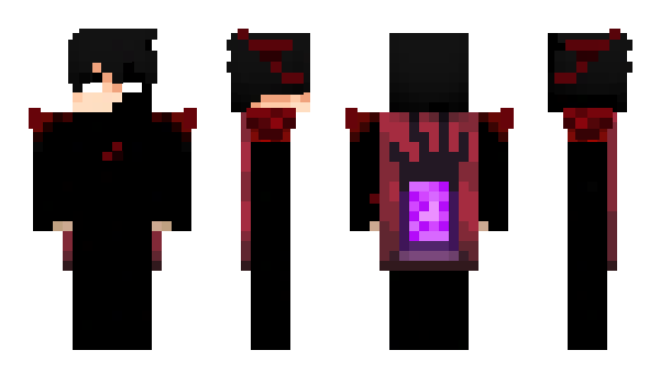 Minecraft skin Xdemon_ghostX